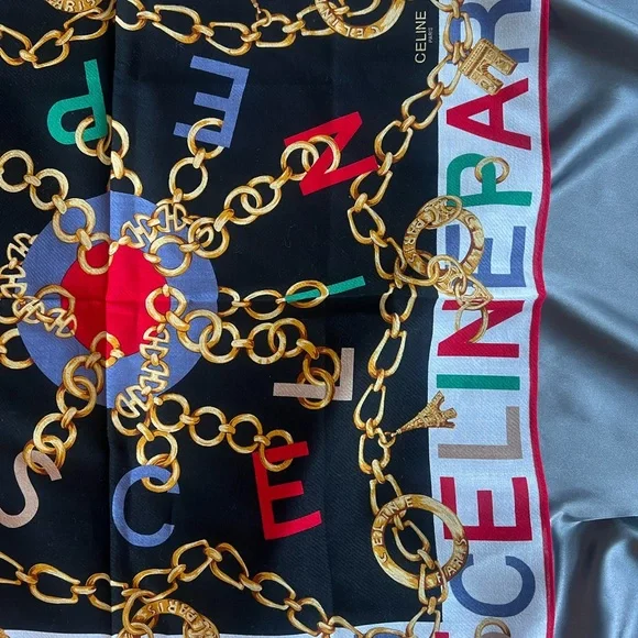 Vintage Celine Scarf - Picture 7 of 9